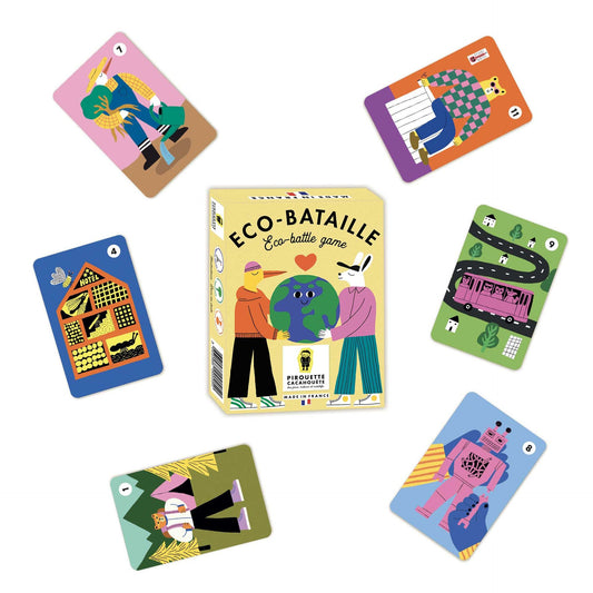 Jeu de cartes Éco bataille