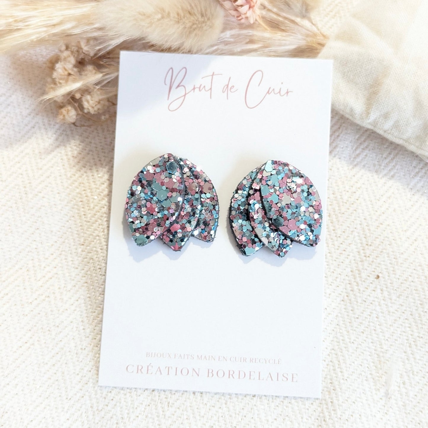 Boucles d’oreilles Romy pastel