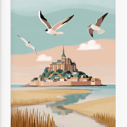 Kit de peinture Le Mont Saint-Michel