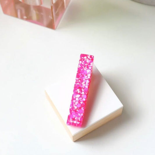 Barrette barre joie fushia