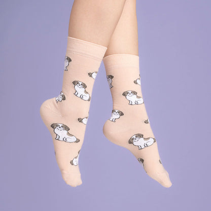 Chaussettes Shih tzu T35-44