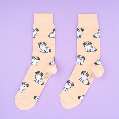 Chaussettes Shih tzu T35-44