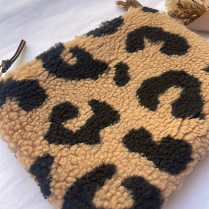 Pochette Boby Leopard beige