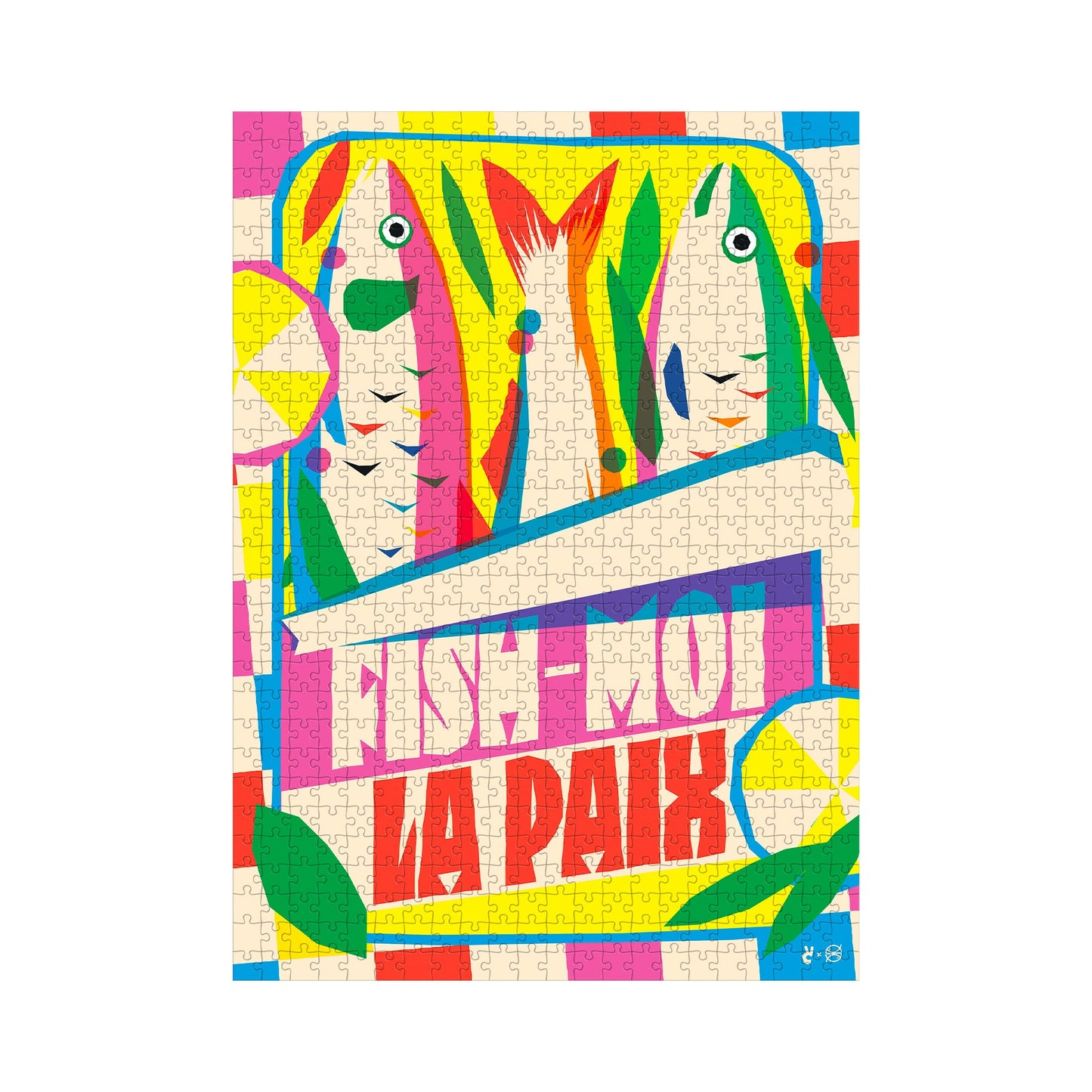 Puzzle Fish moi la paix