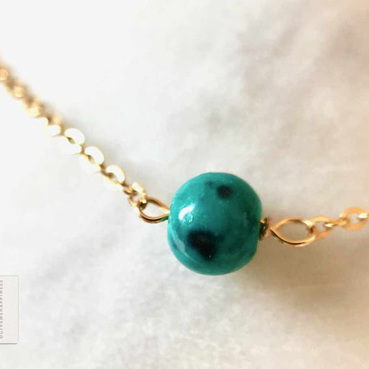 Bracelet Chrysocolle - Do you speak français ?