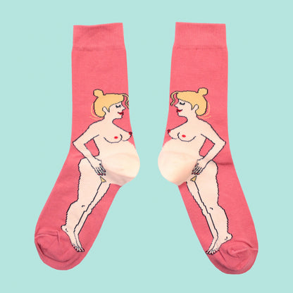 Chaussettes Femme enceinte blonde T35-44 - Do you speak français ?