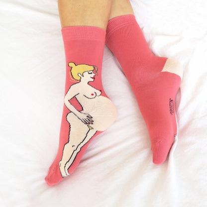 Chaussettes Femme enceinte blonde T35-44 - Do you speak français ?