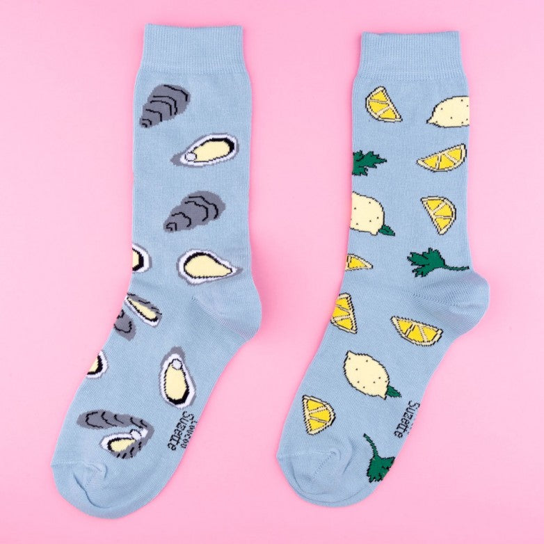 Chaussettes huître & citron