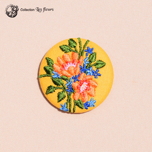 Broche petit format Bouquet de Bertille