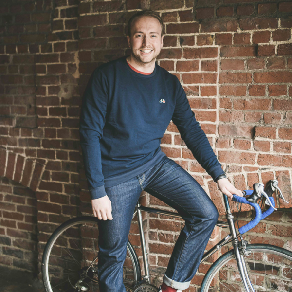 Sweat vélo bleu - Do you speak français ?